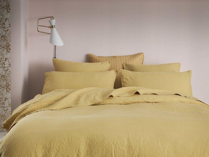 Alexandre Turpault Однотонная льняная наволочка Nouvelle vague sun-id-1380121 - Вид №9