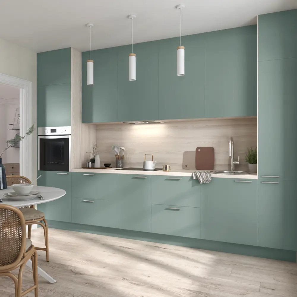 Фасад кухонный DELINIA ID София грин 29.7×76.5 см - матовый зеленый 85183227 STLM-0059593 - Вид №12