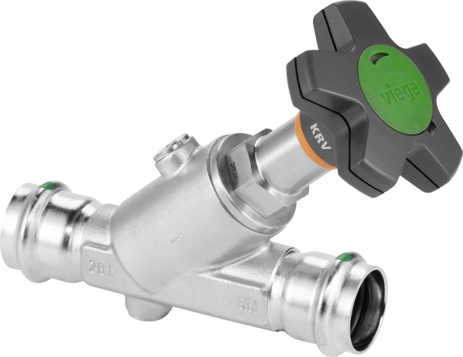 Viega Наклонный вентиль CRV Easytop Inox 2338.5 (757953) 757 953