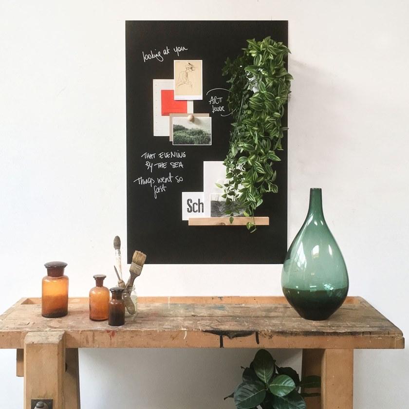 Groovy Magnets Однотонный клейкий виниловый декор Writable St-mark-62x90 - Вид №1