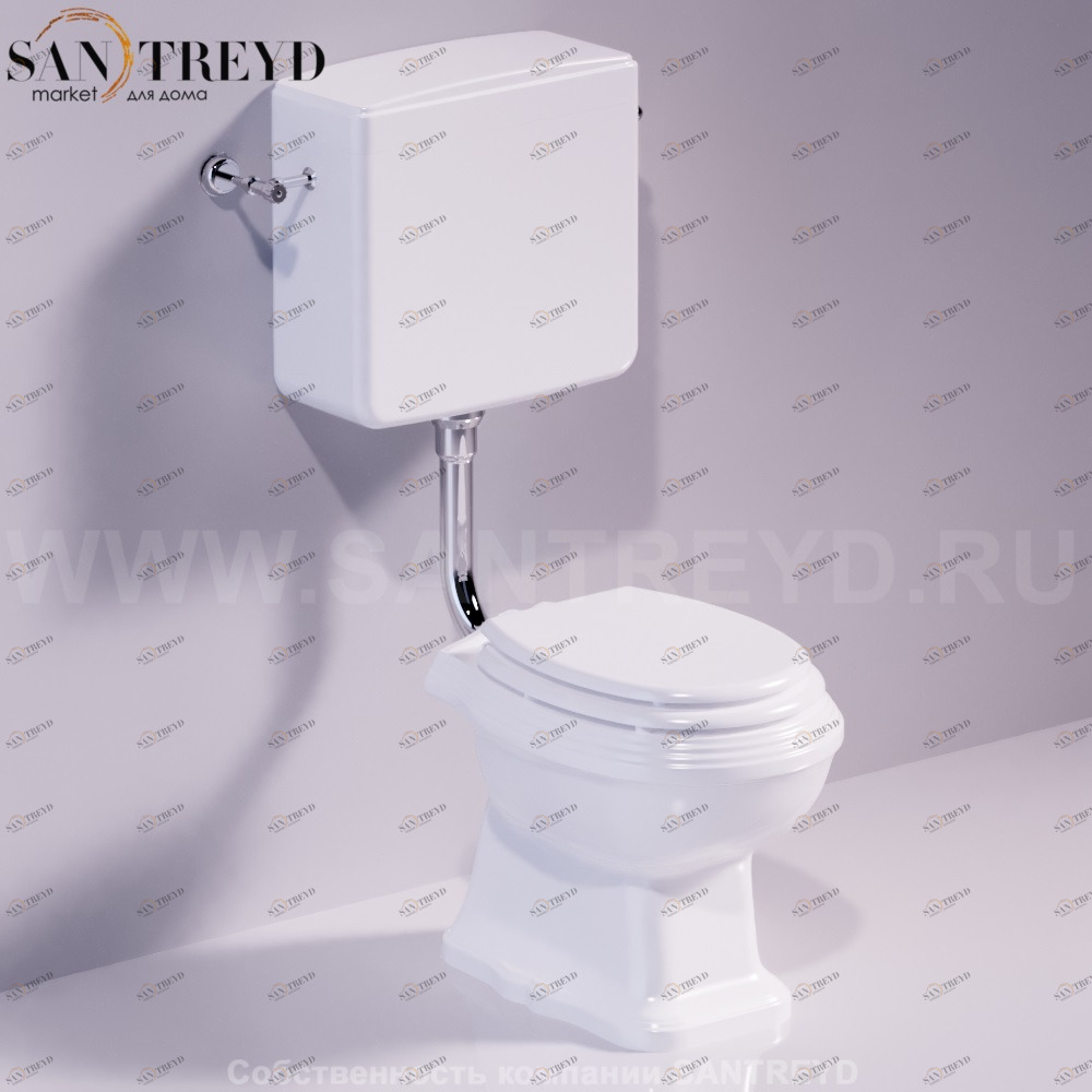 AR812BIANCO Бачок для унитаза Белый Simas Arcade Италия