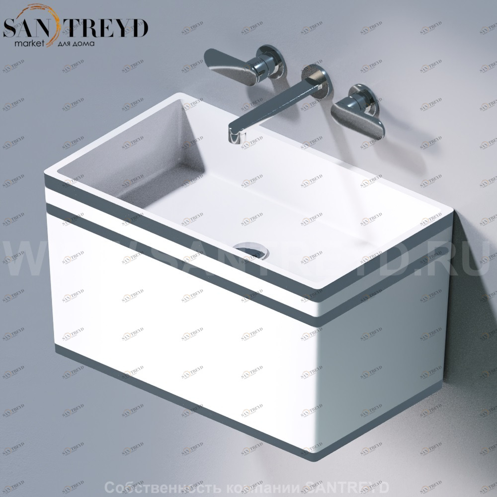 L111.467P Подвесная раковина настенная овальная A. e T. Italia TOWER белая AeT ITALIA