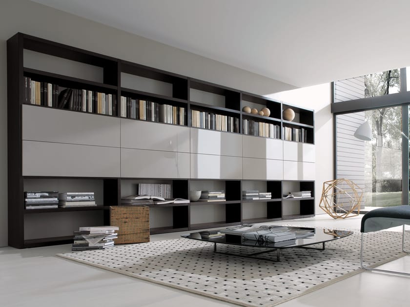 Книжный шкаф с ящиками MisuraEmme CROSSING ARCH-00143500