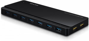 UH720 7 ports usb 3.0 hub with 2 power charge ports (2.4a max), desktop, a 12v/4a power adapter included TP-Link
