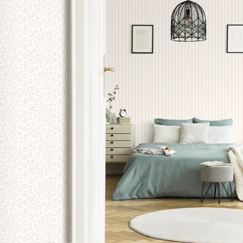 Обои флизелиновые Euro Decor Julie бежевые 1.06 м 7010-01 82377942 STLM-2064807 - Вид №4