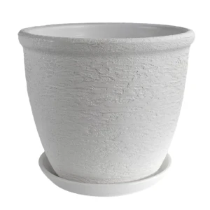 Горшок для цветов Шарм Ø32 h28 см v15.5 л керамика белый