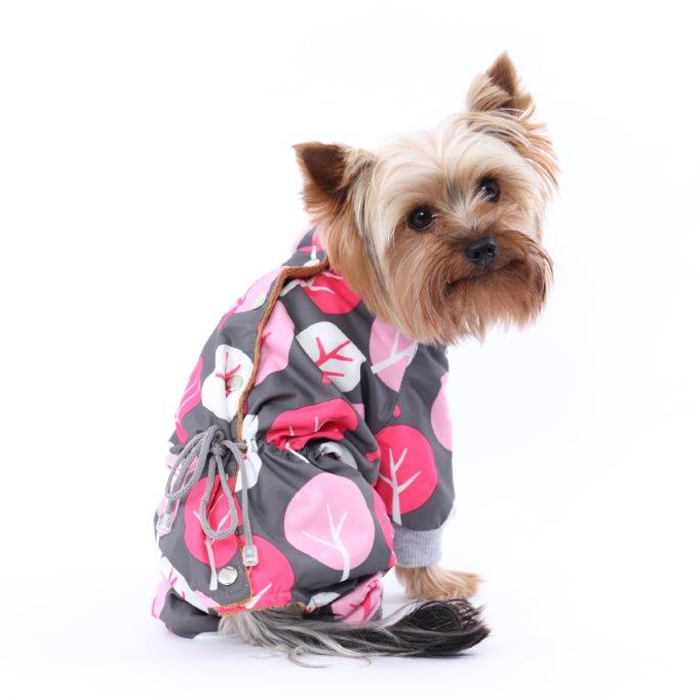 ПР0048921 Комбинезон для собак Деревья девочка размер S 20см YORIKI  - Вид №1