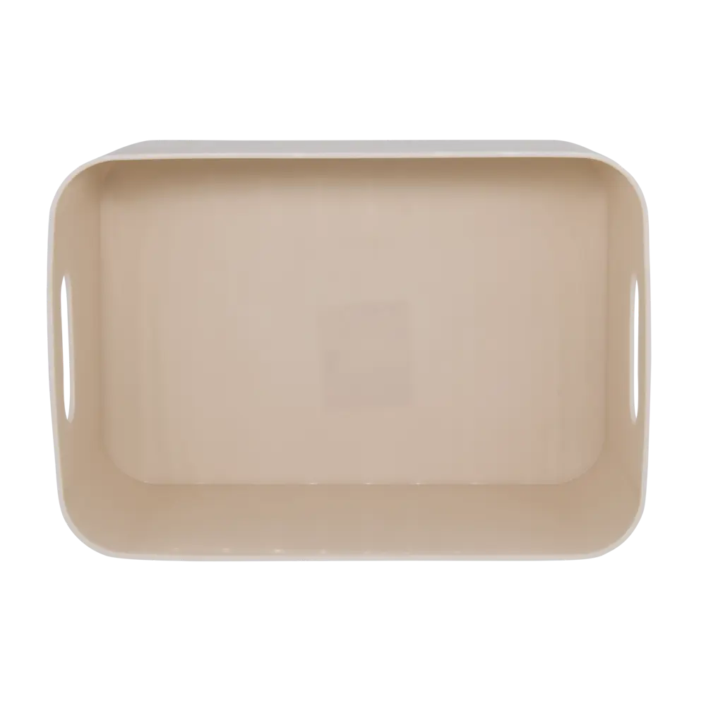 Органайзер для хранения Berossi 16x13x23 см 2.4 л пластик цвет кремовый STLM-2109420 - Вид №3