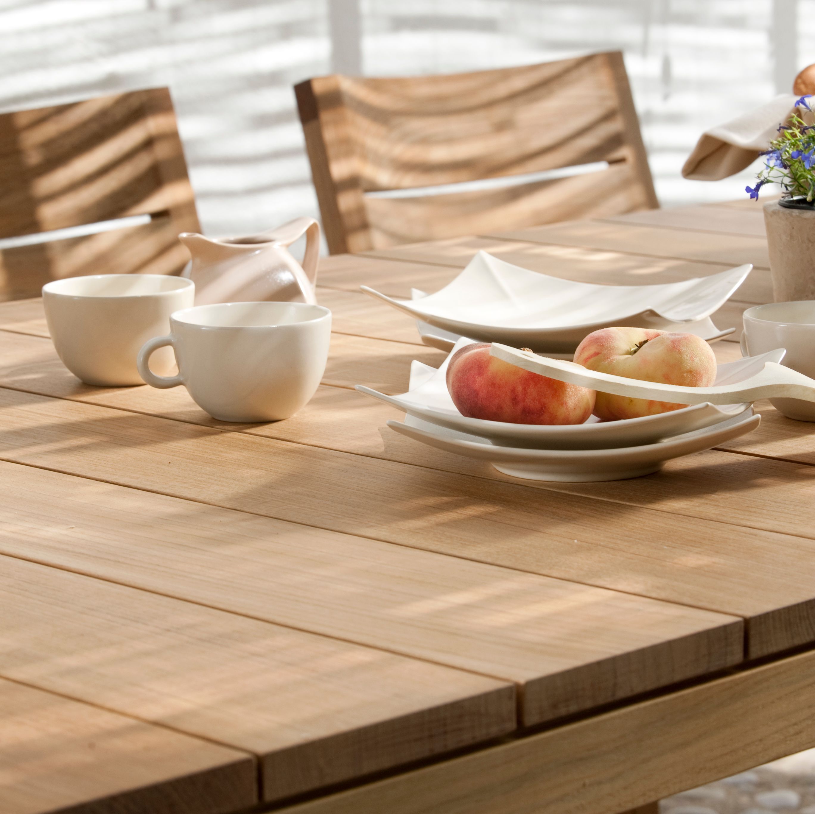 Стул для сада из тикового дерева с подлокотниками TRIBÙ Kos ARCH-00115267 - Вид №5