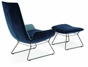 Freifrau Кресло из ткани с высокой спинкой Amelie