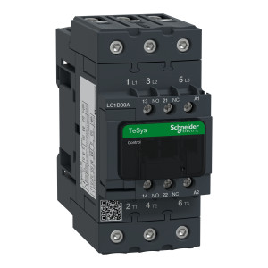 LC1D80AR7 Контактор 3P 80А 440В AC 37кВт Schneider Electric TeSys D