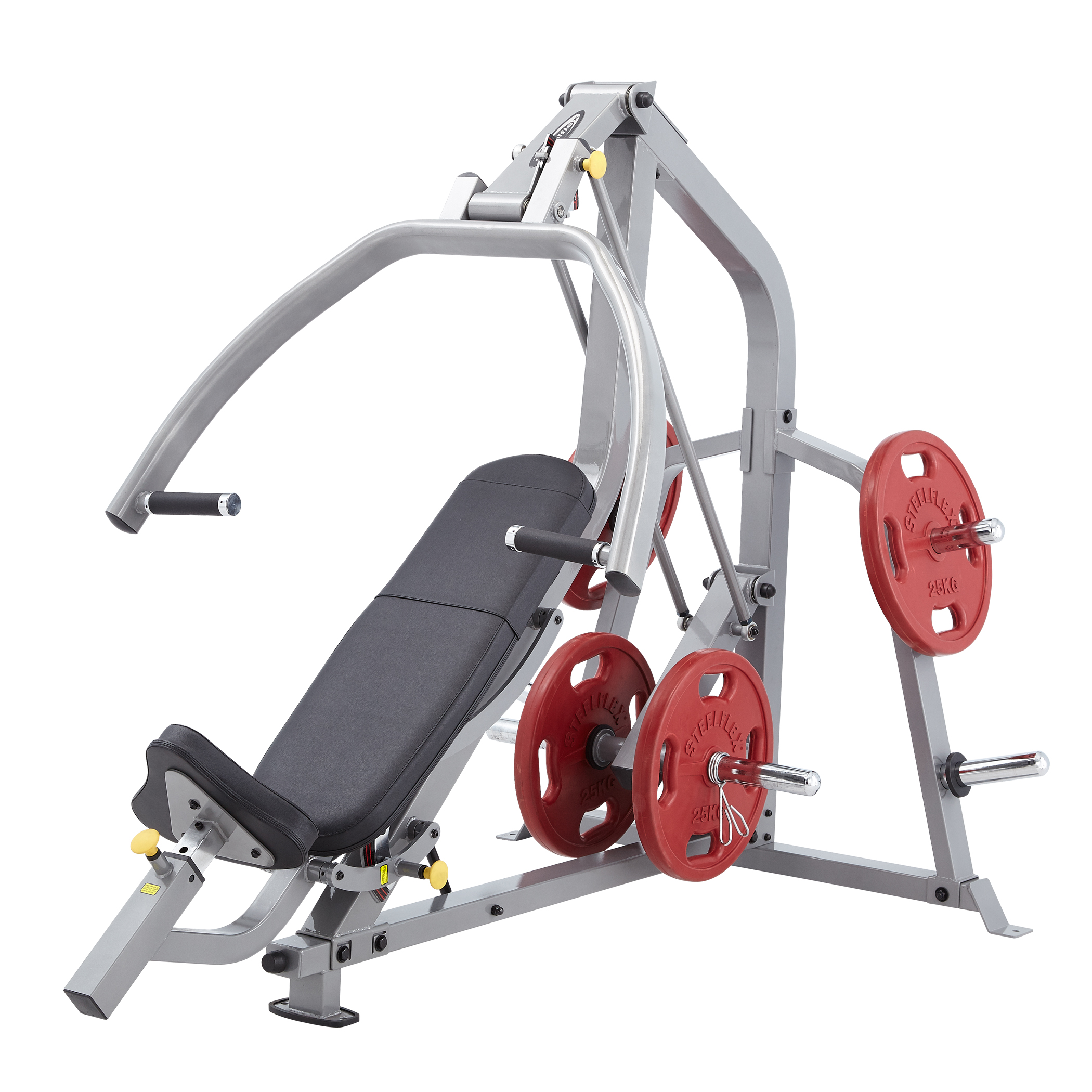 PL2100 Steel flex pl2100 жим от груди / жим плеч под углом Steel Flex  - Вид №1