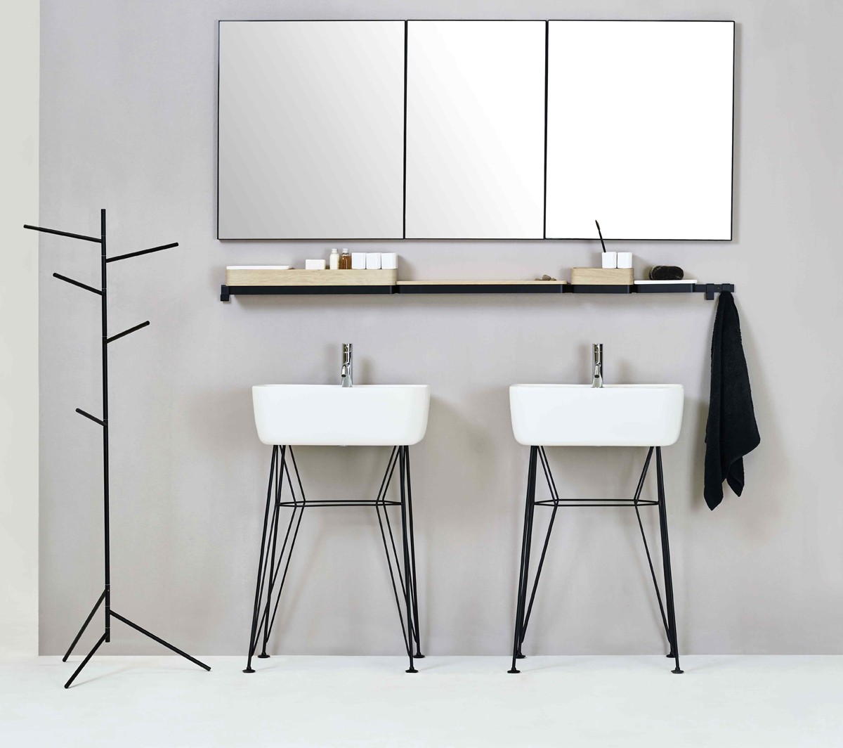 Ex.T ROW 45B Многофункциональный белый рельс EXROW45B/BI  - Вид №5