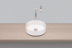 3221000400 Надставная раковина, ab.ke375, белая, для простого ухода Alape серия KE (Unisono)