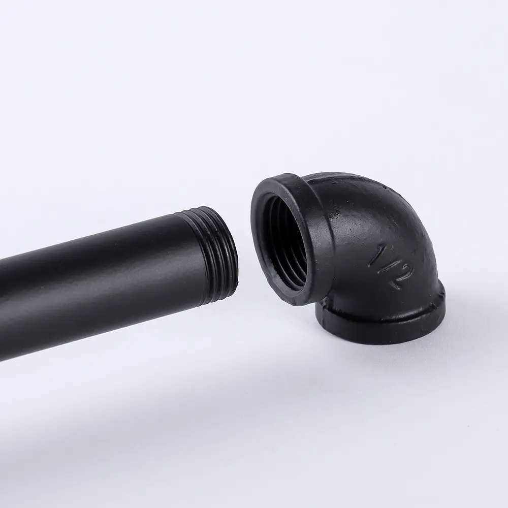 Комплект системы хранения Larvij PIPE05 7.5x100.5x8.5 см цвет черный STLM-2003437 - Вид №4