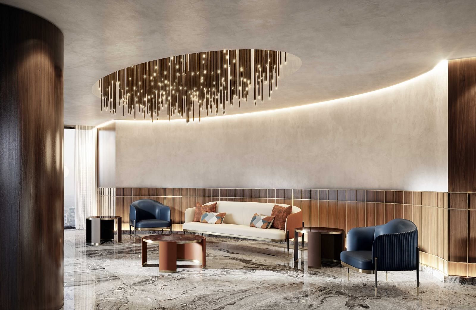 3-местный кожаный диван Capital Collection Оксфорд ARCH-00088626 - Вид №1