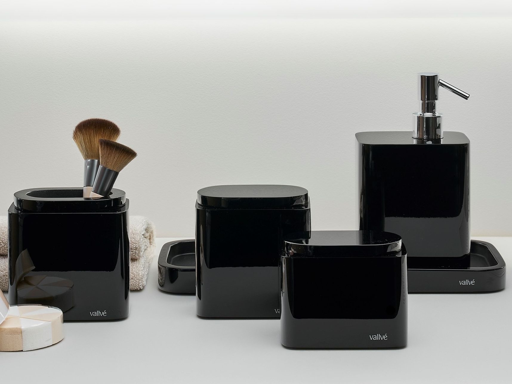 Держатель для хлопка из смолы Vallvé набор ARCH-00120599 - Вид №1