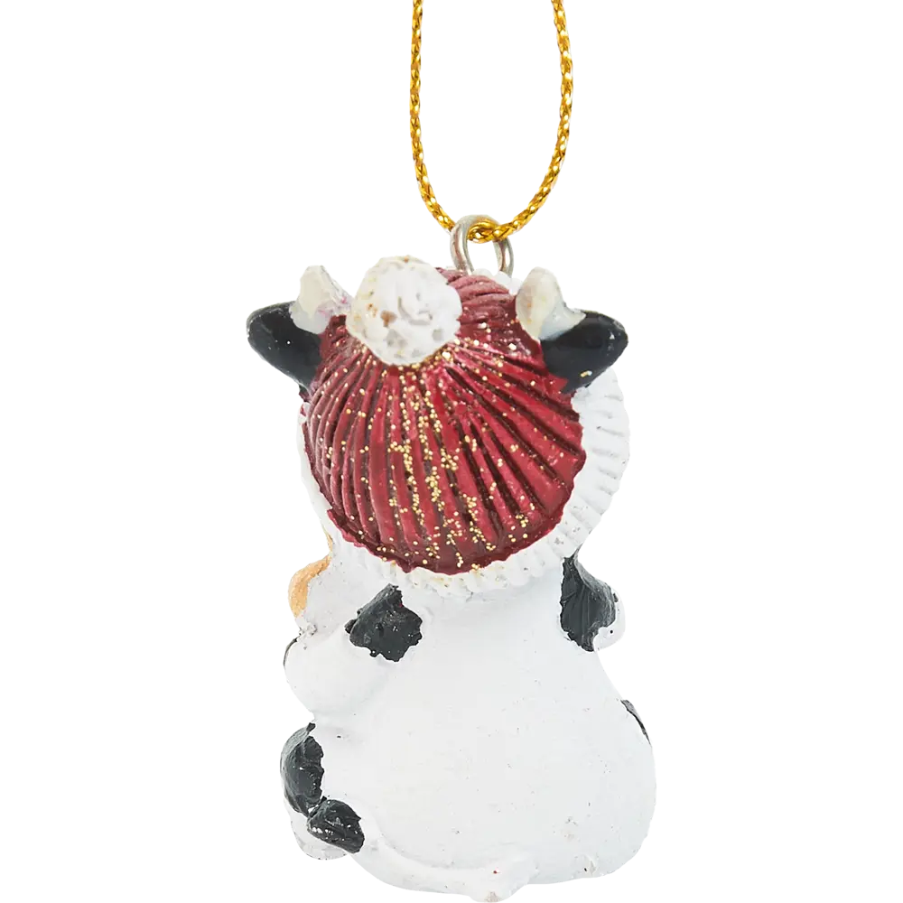 Елочная игрушка Erich Krause Decor Новогодняя коровка 4.5 см 85868456 STLM-2058817 Erichkrause decor  - Вид №4
