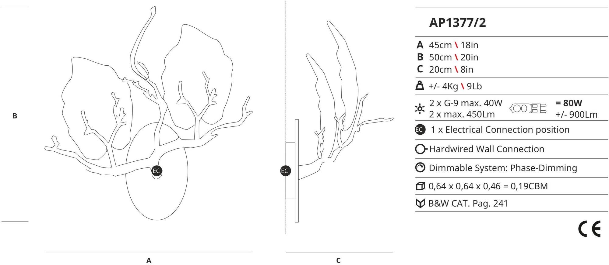 Serip Аппликация из бронзы ручной работы Outono Ap1377/2 - Вид №1