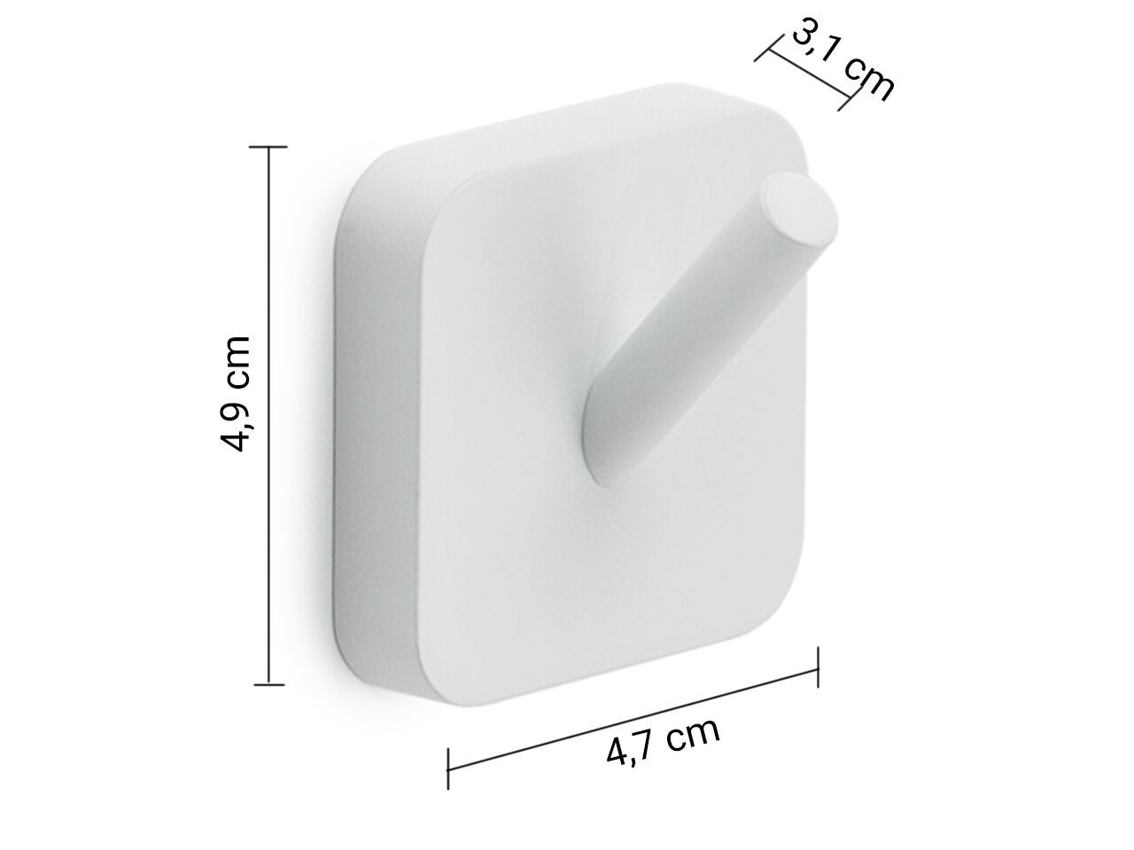 Вешалка для полотенец из нержавеющей стали GEDY Тонга ARCH-00032569 - Вид №7