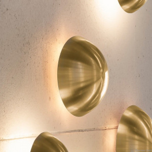 Aromas A1120 d=15 cm золото настенный светильник