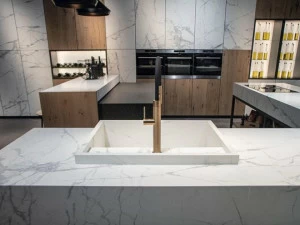 Inalco Кухонная столешница из керамогранита под мрамор Mdi | itop®