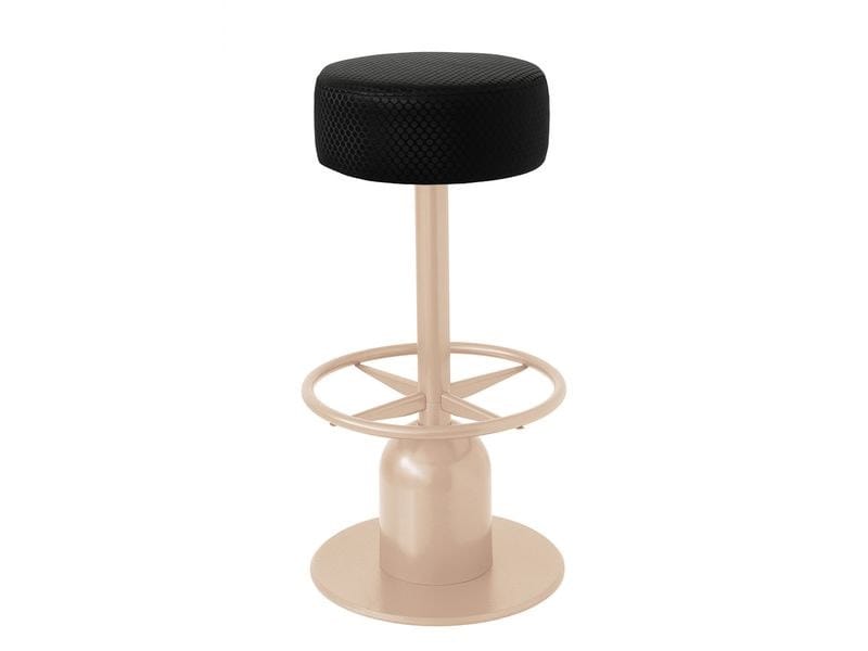 Высокий железный стул с мягким сиденьем Vela Arredamenti Thypa ARCH-00096925 - Вид №2