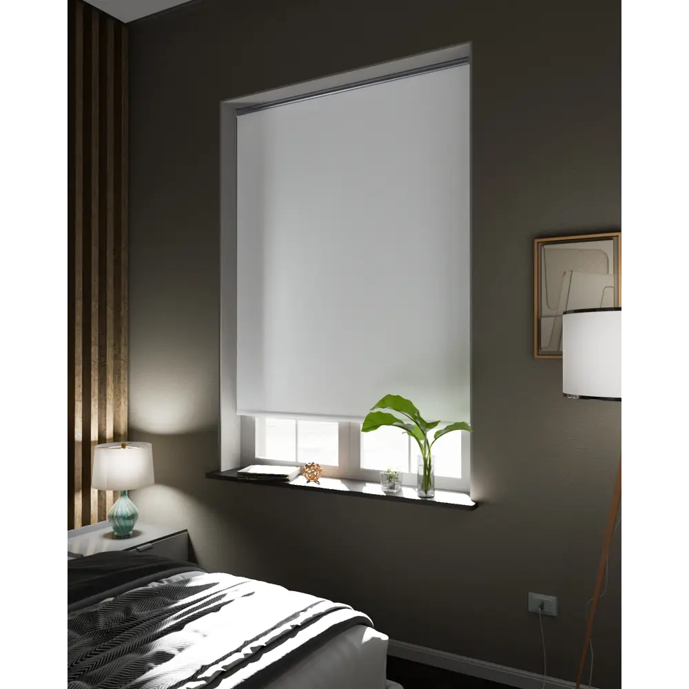 Рулонная штора блэкаут MIAMOZA Silver 60×175 см бежевая 89407649 STLM-1578823 - Вид №6