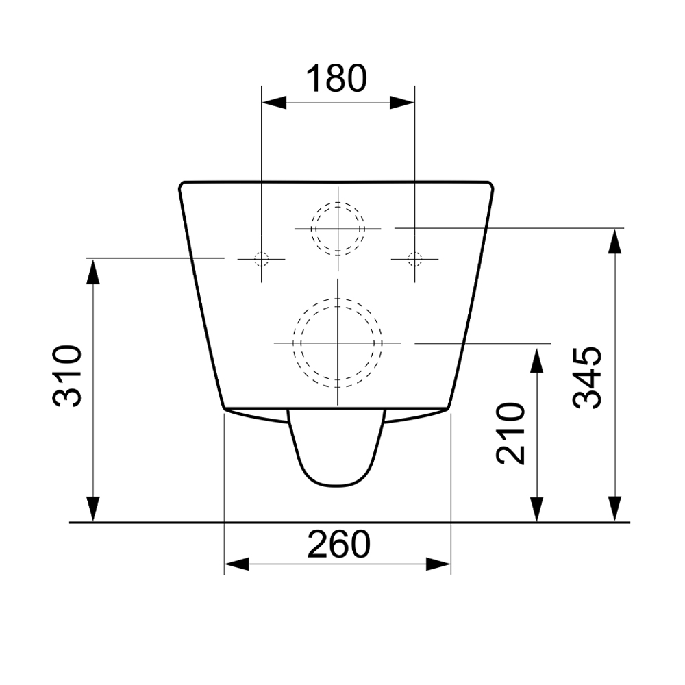 2578090000 Санитарная керамика Tece  - Вид №2
