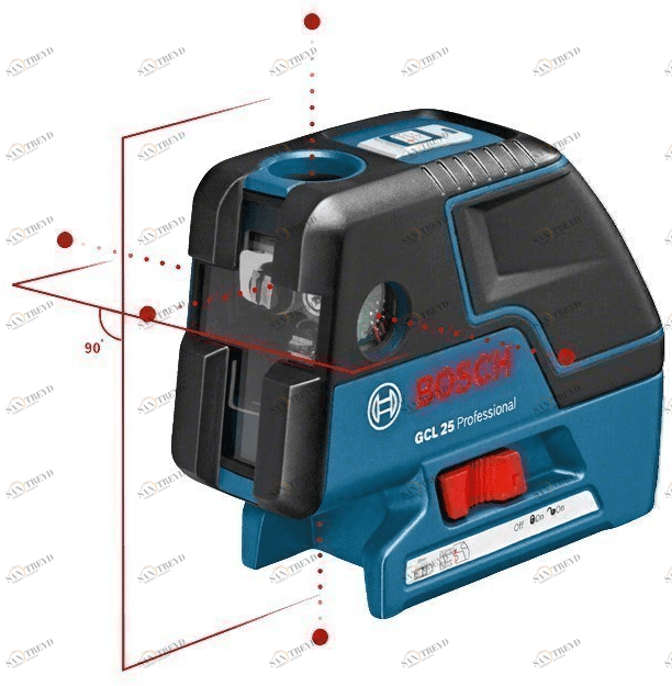 BOSCH PROFESSIONAL Комбинированный лазерный уровень sun-id-1388017