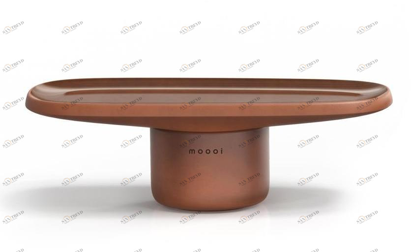 moooi Низкий прямоугольный керамический журнальный столик Obon sun-id-1481846