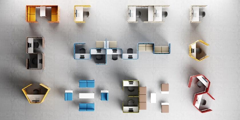 Steelbox by Metalway стол письменный Suite sun-id-1491270 - Вид №4