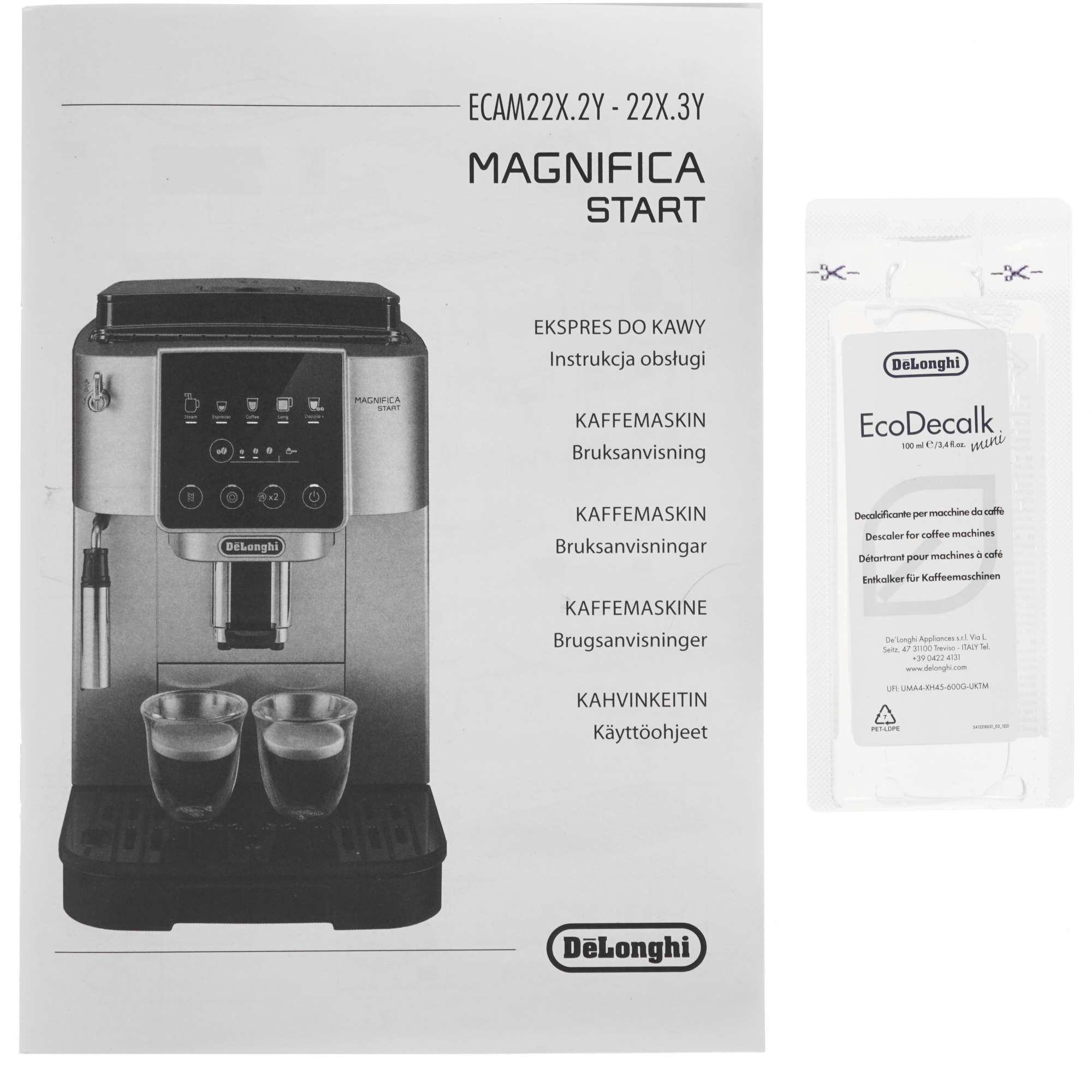 5084038 Кофемашина автоматическая DeLonghi ECAM 220.31.SB серебристый STDN-0087999 - Вид №7