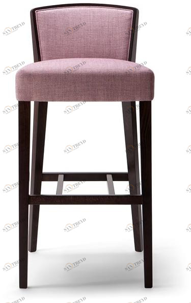 Tirolo Табурет из массива дерева и ткани со спинкой London 016 sg