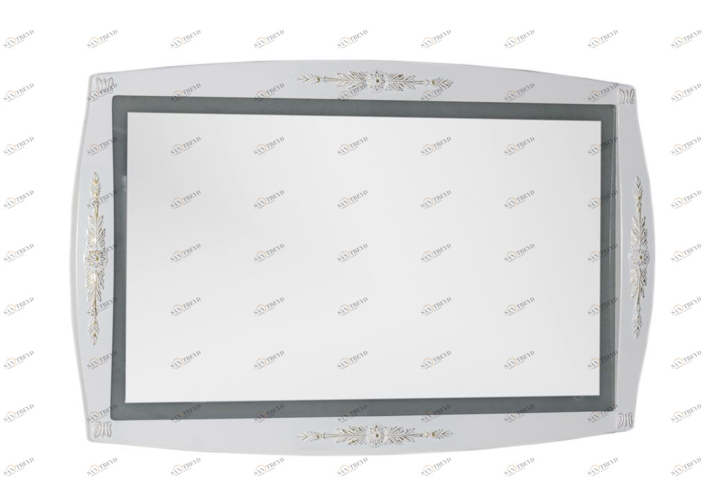 Зеркало Aquanet Виктория 120 белый/золото 00183924