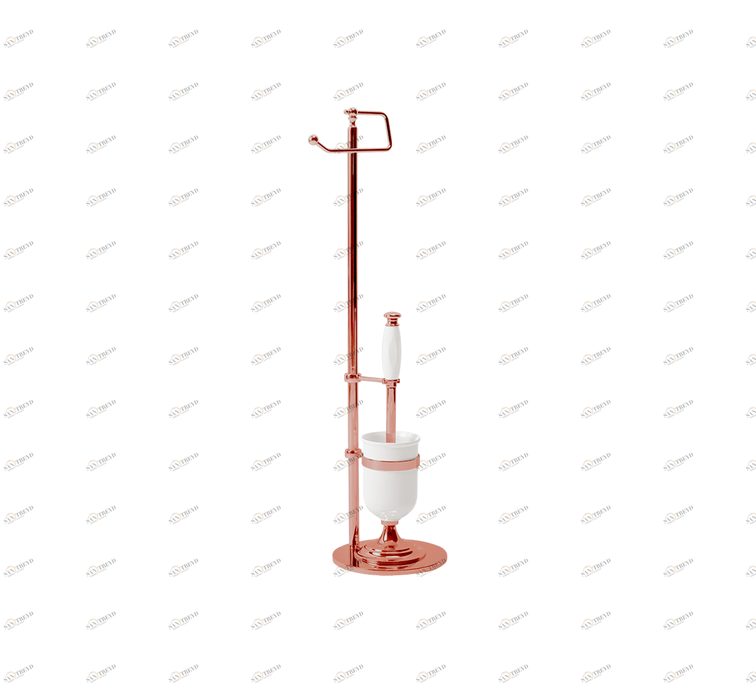 Gentry Home Керамический держатель стакана Queen Медь GH101513