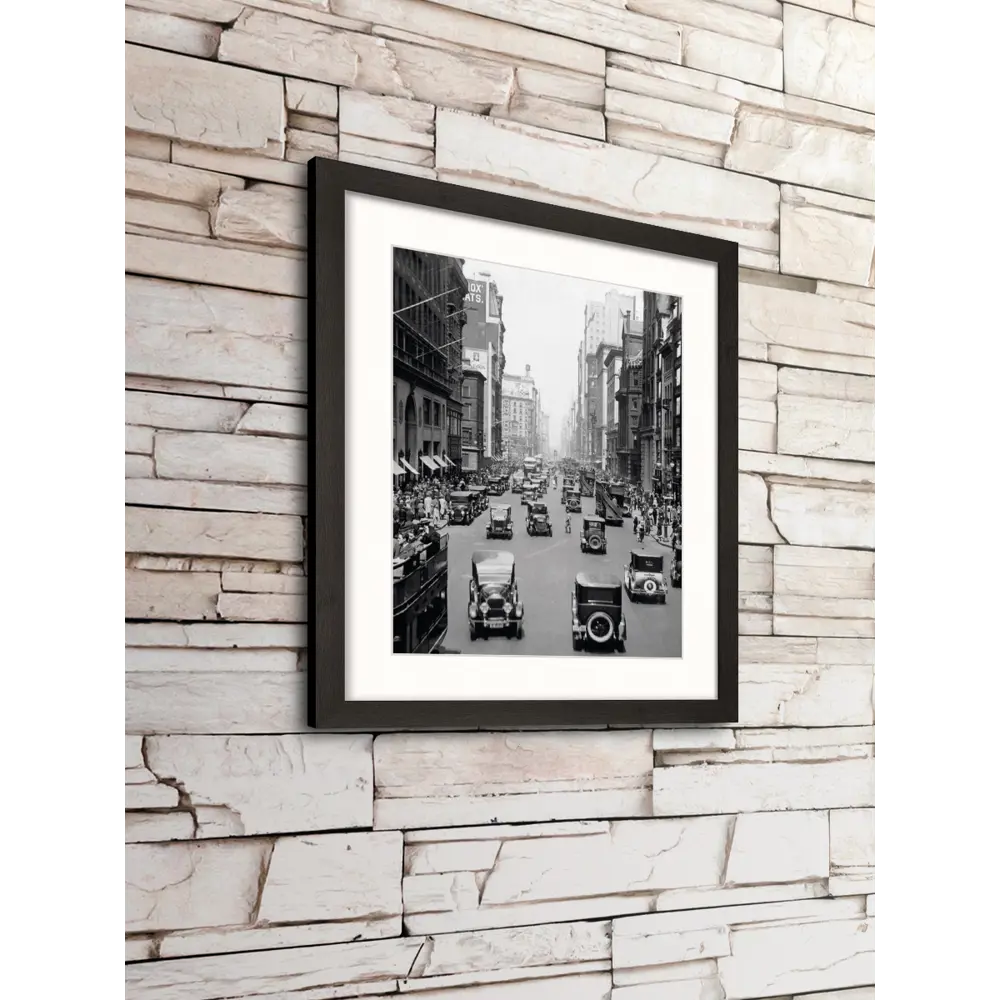 Картина в раме Старый Нью-Йорк 33x40 см цвет разноцветный POSTERMARKET STLM-2070245 - Вид №3