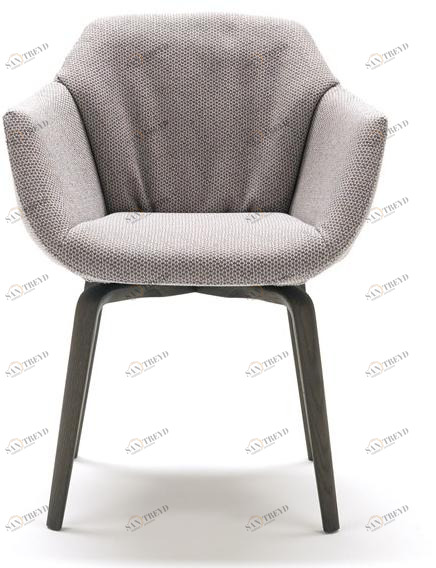 MisuraEmme Стул с обивкой и подлокотниками Atelier sun-id-1485222