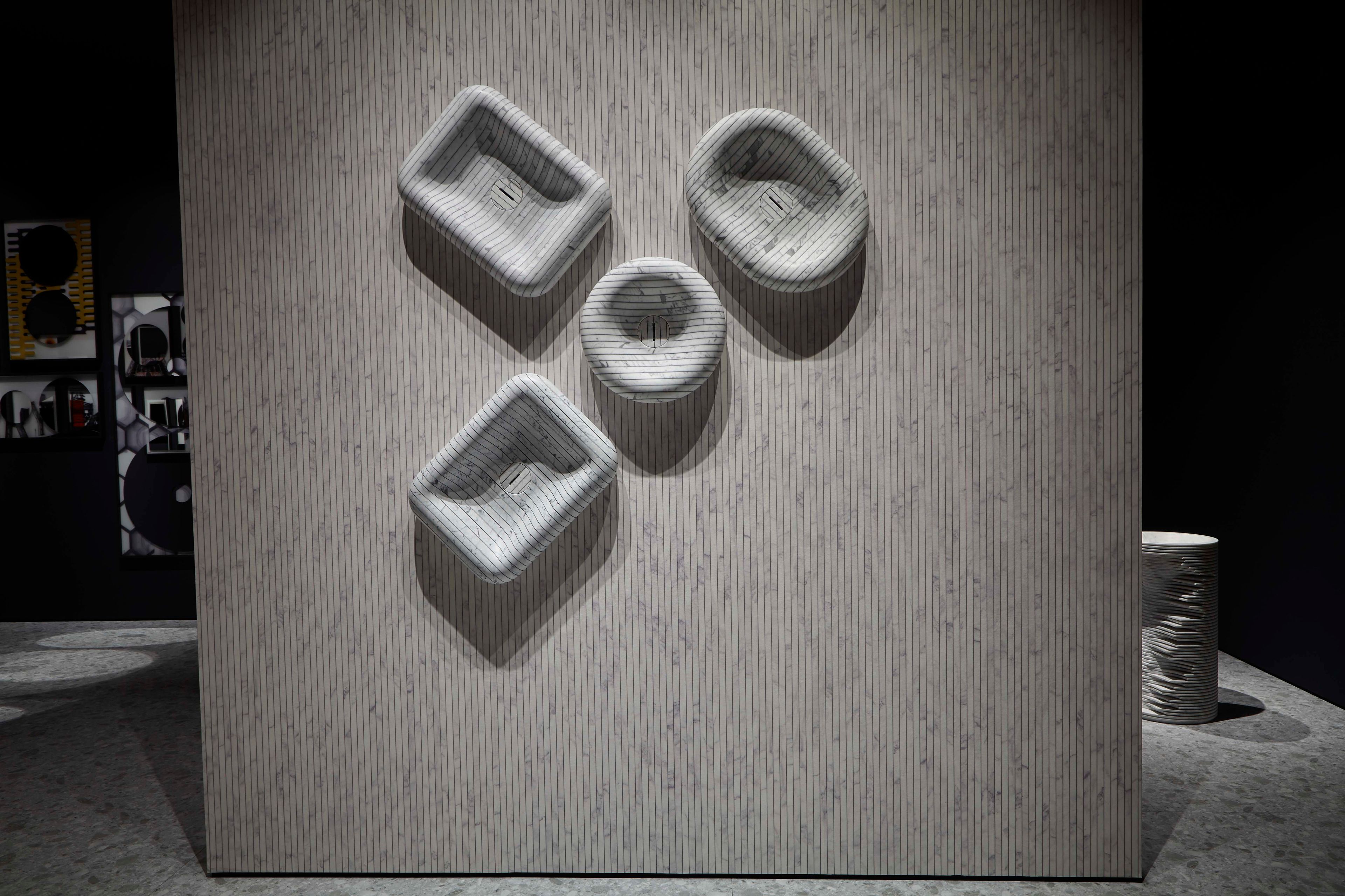 Круглая столешница из каррарского мрамора Antoniolupi Между строк ARCH-00121764 - Вид №5