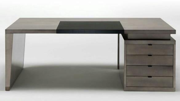 HUGUES CHEVALIER Деревянный стол с полками Iconic sun-id-1441222 - Вид №1