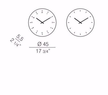 REXITE Настенные часы из алюминия sun-id-1516572 - Вид №1