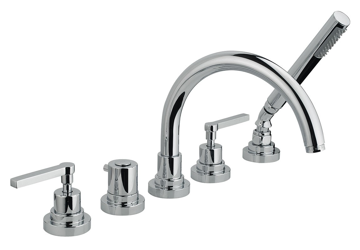 2214 ** 29 Смеситель для ванны краевой с 5 отверстиями Nicolazzi Series Mac Kinley 05 