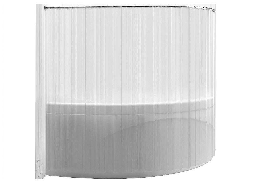 Карниз для ванны Aquanet Graciosa полукруглый 150х90 00176891 - Вид №1