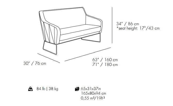 Ткань диван Mambo Unlimited Ideas Croix ARCH-00138635 - Вид №1