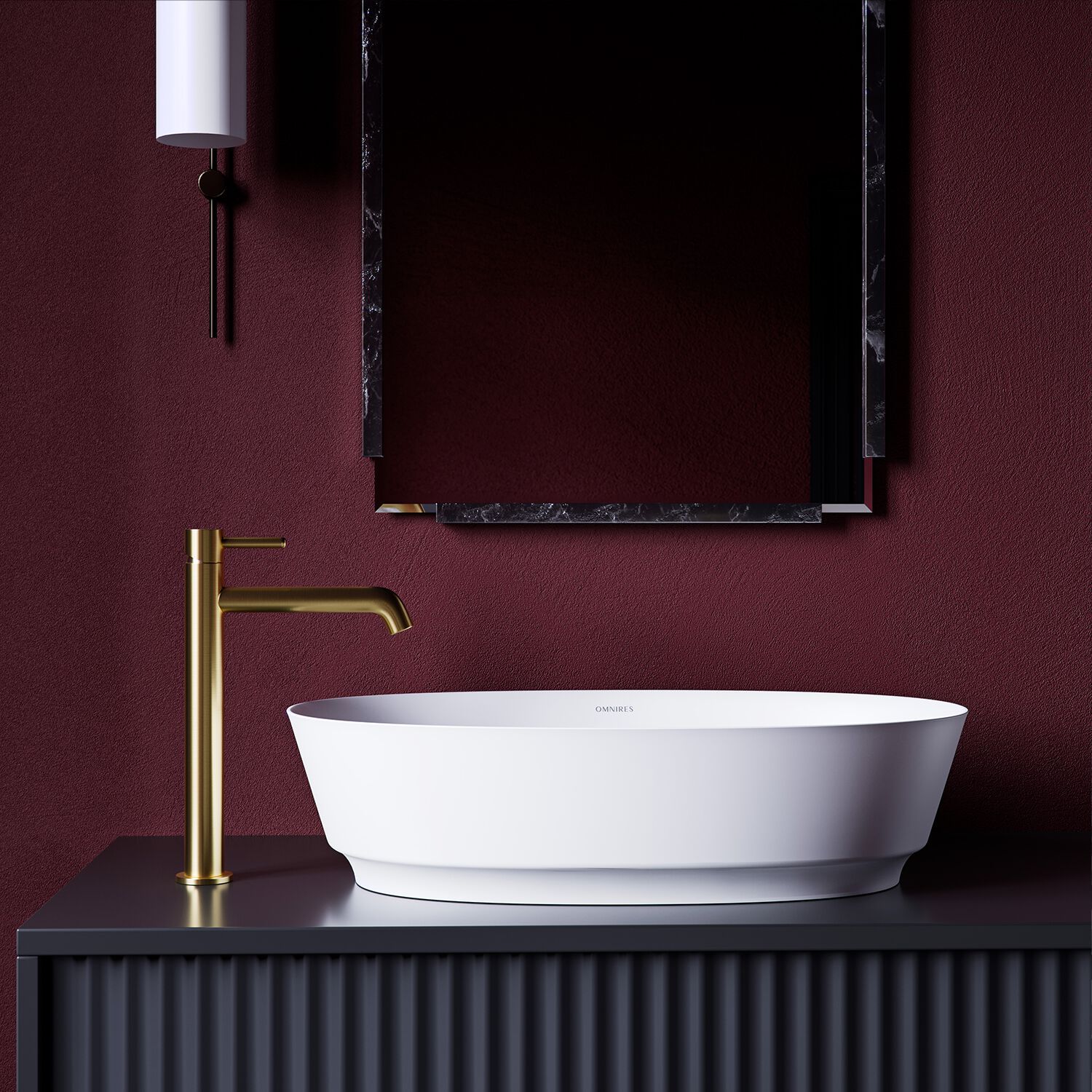 Смеситель для раковины с высоким верхом OMNIRES Y Y1212 ARCH-00024655 - Вид №1