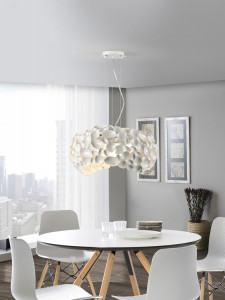 063962 Подвесной светильник Ø47 5L белый Schuller Narisa