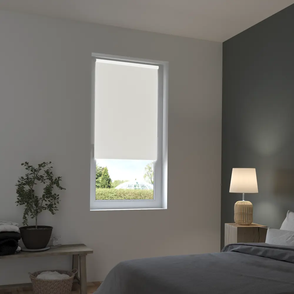 Штора рулонная блэкаут Inspire Santos 50x160 см белая White 0 STLM-2140306 - Вид №11