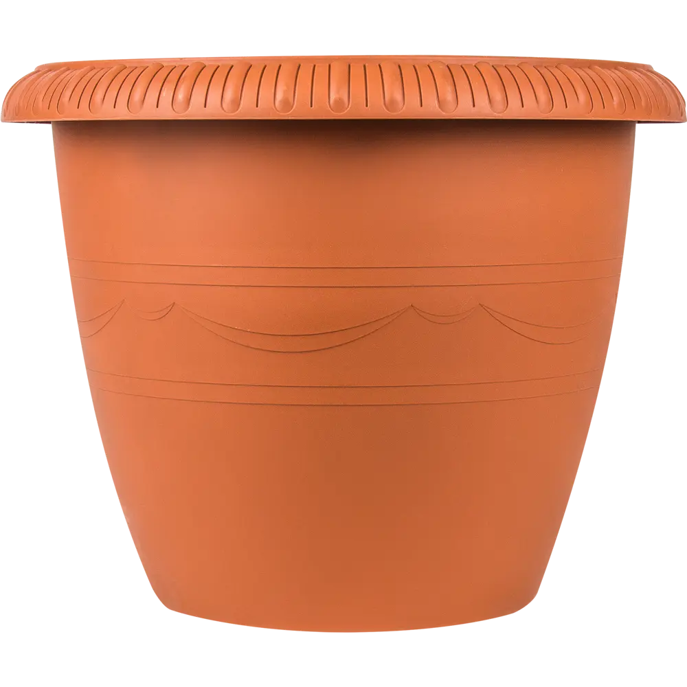 ТЕК.А.ТЕК Горшок для крупных растений терракотовый 13 л 11952672 Жардин STLM-0001644 - Вид №3