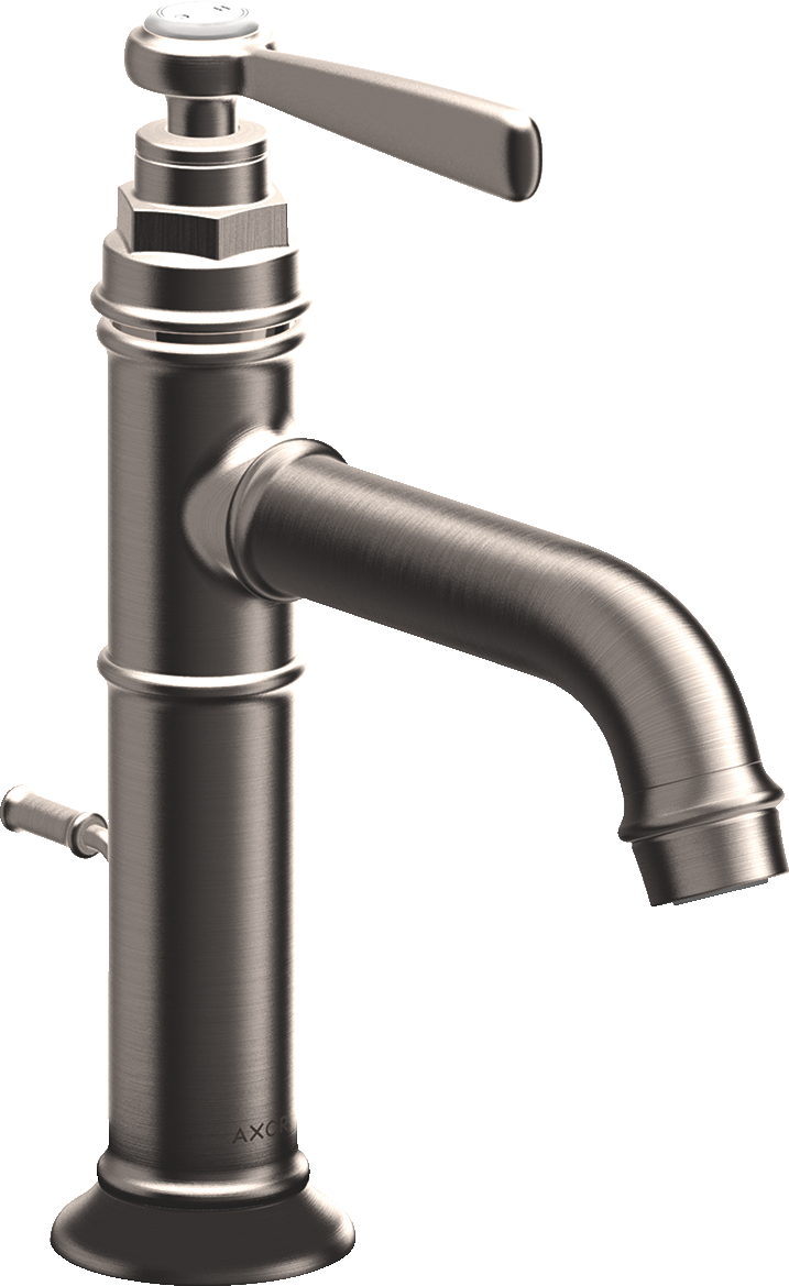 16515800 Смеситель для раковины 100, однорычажный, с рычажной ручкой и сливным гарнитуром AXOR MONTREUX