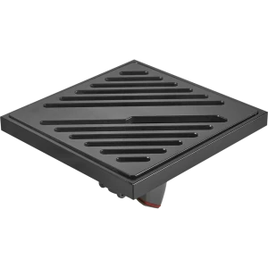 Трап для душа Orange OT01-008b сухой затвор 100х100 мм черный